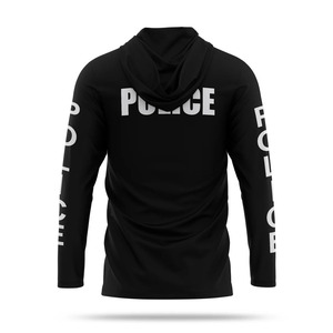 Haute qualité surdimensionné shérif hommes Performance sweats à capuche Protection solaire séchage rapide respirant à manches longues capuche chemise - Product Image 6