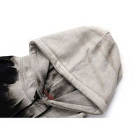Sweat à capuche OEM hiver, 2 couleurs, personnalisé, brodé, en molleton de coton respirant, épais, coupe oversize, style vintage, avec impression intégrale