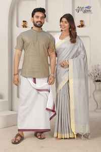 เสื้อ fabfabzoneindia พร้อมทำ dhoti กับ Saree ชุดคำสั่งผสม - Product Image 3