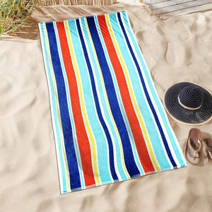 Toalla de Playa de Lujo para Verano, Tejido de Algodón Suave, Diseño Moderno, Compresible, Desechable, con Colores Vibrantes para un Día de Sol Elegante - Product Image 2