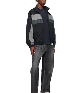 Veste coupe-vent vintage sur mesure pour homme, tissu en nylon de haute qualité, broderie, veste pour homme - Product Image 4