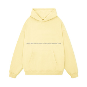 Sweat-shirt en tricot 350 g/m² pour hommes, vente en gros, coton uni, sweat-shirt oversize pour hommes - Product Image 5