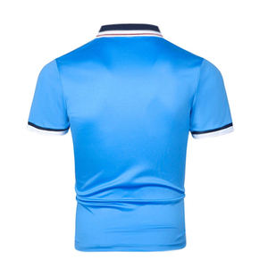 Top Clothing Pakistani Manufacturer Hot Selling Customized Design Street-wear Casual Solid Color Slim Fit <b>Summer</b> Polo <b>Shirts</b> Men - Product Image 3