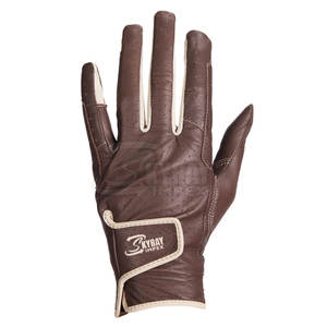 Pakistán hizo guantes de montar a caballo de cuero duradero de alta calidad al por mayor para la temporada de invierno - Product Image 2
