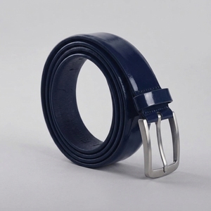 Ceinture en cuir à boucle ardillon de qualité supérieure OEM pour hommes – Vente en gros, couleur unie, nouvelle mode, en cuir de vachette - Product Image 1