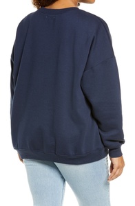 Sudadera con capucha de algodón polar de gran tamaño de alta calidad para mujer Tie Dye Print Custom Front Drop Shoulder Streetwear Style para - Product Image 2