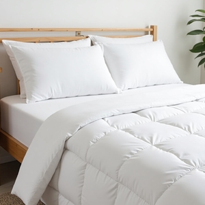 ผ้าห่มฤดูร้อน200x225ซม. ทันสมัยระบายอากาศได้ดีผ้าทอเลียนแบบขนห่านและผ้าฝ้ายกันน้ำสามารถซักได้ - Product Image 3