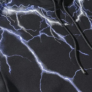 Sweat à capuche Streetwear personnalisé de haute qualité, sweat à capuche vierge avec fermeture éclair vintage double couche et lavage à l'acide, délavé au soleil, sweats à capuche avec poches en détresse - Product Image 3