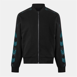 ผู้ผลิตเสื้อสเวตเชิ้ตผู้ชาย ลายพิมพ์คุณภาพสูง เสื้อฮู้ดดี้สีดำแบบกำหนดเอง - Product Image 1