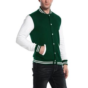 Chaqueta Universitaria para Hombre, Estilo Hip Hop, con Parches Bordados, Chaqueta Bomber con Cuello Alto, Estilo Universitario, Chaqueta de Plumón - Product Image 2
