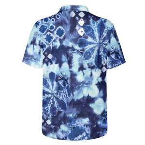 Sublimation personnalisée pour hommes à séchage rapide imprimée pour tissu tricoté polo avec col brodé pour le golf et le tennis - Product Image 2