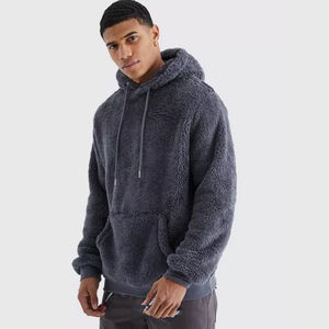 Sudadera con capucha de lana Sherpa 3XL personalizada para hombre, chaqueta de Jersey de invierno cálida de ajuste acogedor con patrón 3D, sudadera con capucha de Sherpa - Product Image 2