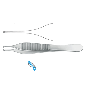 Fórceps de tejido Adson de acero inoxidable de alta calidad 1x2 dientes 15cm / 6 "fabricante de instrumentos quirúrgicos - Product Image 4