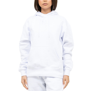Vente chaude Léger Quickdry Femmes Hoodies 100% Coton Goutte Épaule Conception Surdimensionnée Col Respirant Logo Personnalisé - Product Image 2