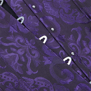 Corsé de busto de satén de seda 100% personalizado para mujer, de la más alta calidad, al por mayor, logotipo ajustable de encaje transpirable deshuesado de acero Doble - Product Image 5