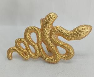 Porte-ronds de serviette en métal de vente chaude avec organisateur de Table à manger de conception de serpent pour le décor de dîner de mariage de Noël - Product Image 1