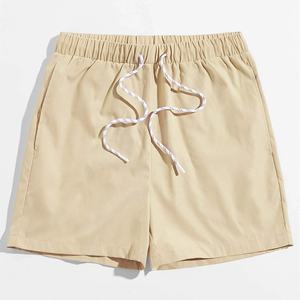 Pantalones Cortos Deportivos Casuales de Alta Calidad para Hombre, para Fitness, Correr, Entrenamiento, Gimnasio, con Logotipo Personalizado, Impresión por Transferencia de Calor, Color Sólido - Product Image 3