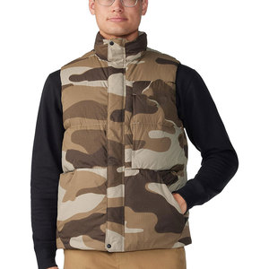 Winter Jacket Wholesale Sleeveless <b>Down</b> Jackets Custom Logo Puffer Warm Windbreaker Light Weight Vest - Product Image 1