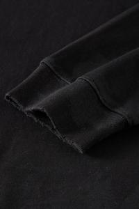 Personalizar Streetwear Vintage hombres francés Terry Casual sudaderas de alta calidad 100% algodón lavado ácido High Street sudaderas - Product Image 4