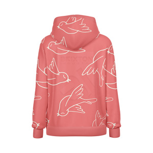 Vente en gros de sweats à capuche pour femmes, personnalisés, imprimés, streetwear, OEM, pull à capuche, mode décontractée, fabricant d'usine - Product Image 2