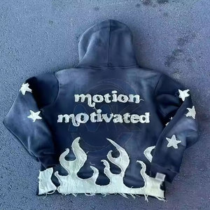 Sweat-shirts à capuche brodés de haute qualité - Motif uni, design d'hiver à capuche, écologique et respirant, fabriqué au Pakistan - Product Image 2