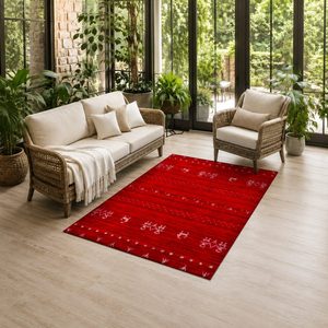 RUGS DEPOT LXDP-0979 Wholesale Black Charcoal Modern Vintage Digital Printed Machine Washable Chenille Area Rug Non <b>Slip</b> - Product Image 6
