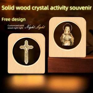 Nouvelle conception 2026 Lampe de nuit 3D effaçable Lampe en cristal Lumineuse Galaxie planétaire Lampe de nuit 3D Lampe de lune en cristal <span class=keywords><strong>pour</strong></span> cadeau du Nouvel An - Product Image 2