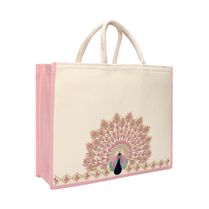 กระเป๋าใส่ของอเนกประสงค์ลายดอกไม้ปักลายควิลท์ Mayura สำหรับใช้ในชีวิตประจำวันทุกฤดูกาล เหมาะสำหรับจัดเก็บของในครัว - Product Image 4