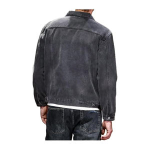 Shorts en jean d'hiver légers pour hommes, de haute qualité, style vintage personnalisé, confortables, multiples poches, broderie, bouton - Product Image 2