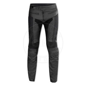 Pantalon de moto en cuir personnalisé en gros Équipement de protection pour l'équitation - Product Image 5