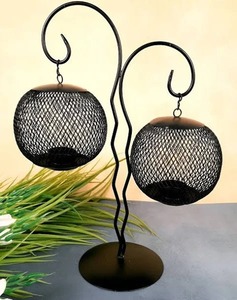 Available High Quality Round Available Glass Candle <b>Jar</b> for Home & Hotel <b>Decoration</b> New Design Best Price Metal Candle Lantern - Product Image 1
