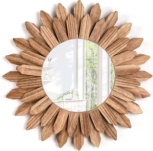 Rectangular Wooden <b>Wall</b> <b>Mirror</b> Hanging Decorative Window <b>Mirror</b> Decor Rustic <b>Wall</b> Mount Wood Framed <b>Mirror</b> by Azora <b>Industries</b> - Product Image 1
