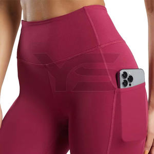 Women's <b>High</b> Quality Seamless <b>High</b> <b>Waist</b> Yoga Pant Fitness Gym Workout <b>Leggings</b> <b>Pockets</b> Casual Slim Fit Hip Lifting Sports Pants - Product Image 4