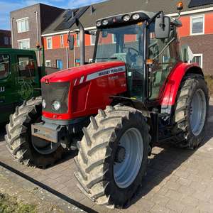 Maquinaria agrícola Tractores de ruedas agrícolas Mas-sey Fergu-son Mf1004 100hp 4x4wd con precio bajo pequeño - Product Image 3