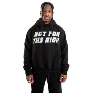 Sweat à capuche basique à grand logo | Sweat à capuche surdimensionné 380 GSM avec impression avant et arrière | Pull Streetwear 80% coton 20% polyester - Product Image 3