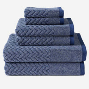 6pc Luxury Cotton <b>Towel</b> <b>Set</b> Quick Dry Soft Durable <b>Bath</b> <b>Towels</b> for Hotels Spas Bathrooms Solid Color Made in Turkey - Product Image 2