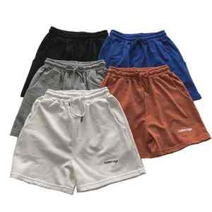 Pantalones Cortos Deportivos de Satén para Hombre, de Secado Rápido, Transpirables, Ligeros, para Correr, Entrenar, Atléticos, con Cintura Elástica y Cierre de Cordón - Product Image 3
