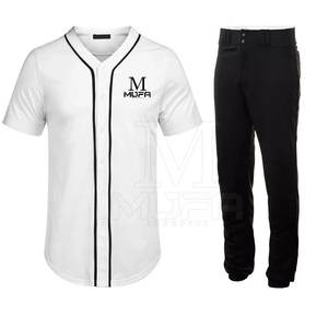 Uniformes de béisbol de secado rápido hechos por profesionales Ropa deportiva cómoda para equipos Estilos transpirables y conjuntos - Product Image 1