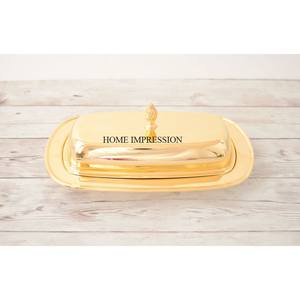 จานเนยอลูมิเนียมพร้อมฝาปิดกระจกดีไซน์ทันสมัยไม่เป็นพิษสำหรับใช้ในบ้านและร้านอาหาร - Product Image 4