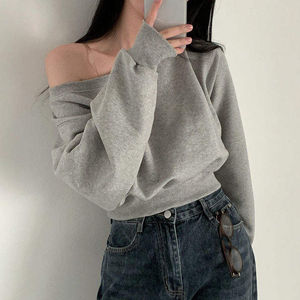 Sudaderas de Mujer de Primera Calidad Profesional, de Poliéster/Algodón, Anti-Pilling, con Estampado Personalizado en la Parte Delantera, Colores Personalizados, Talla Grande - Product Image 3