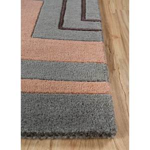 Alfombra de Lana con Patrón Geométrico Azul Aprezo, Hecha a Mano, Rectangular de 9x12, para Pasillo, 10 mm, Viscosa, Tac-7079, para el Hogar, Alfombras Jaipur ZA - Product Image 4