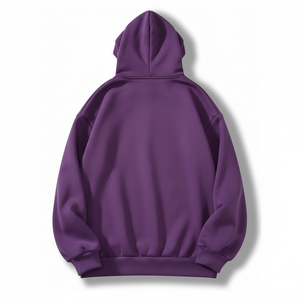 Sweat à capuche polaire imperméable personnalisé – Sweat-shirt unisexe à capuche uni avec broderie 3D pour impression et vente en gros - Product Image 2