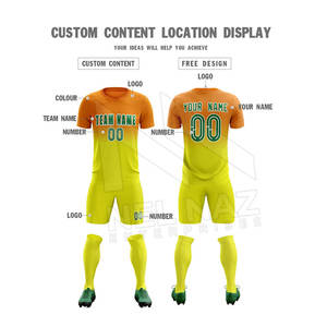 Nouveau modèle dernière impression avec logo personnalisé football Unifrom/vêtements d'entraînement et de sport personnalisés france, maillots de football - Product Image 5