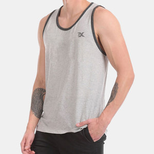 Camiseta Deportiva Casual para Hombre, de Algodón/Fibra de Bambú, con Logotipo Personalizado, de Secado Rápido y Transpirable, Servicio OEM en Oferta - Product Image 3