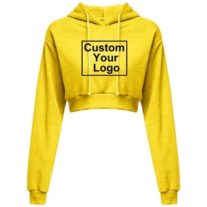 Jersey deportivo con capucha para mujer con logotipo personalizado, nueva sudadera de algodón de manga larga a la moda, cuello con cremallera, Top ligero de invierno ODM - Product Image 2
