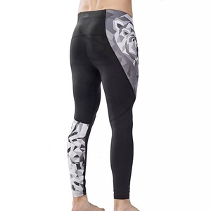 Nouvelle vente en gros de leggings de Sublimation complète pantalon de compression pour hommes garçons pour l'entraînement vêtements serrés respirant prix bon marché - Product Image 6