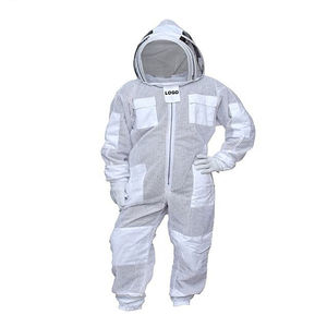 Traje de abeja de tres capas Traje de apicultura de 3 capas Traje de apicultura ventilado Suite de apicultura de alta calidad para hombres y mujeres - Product Image 1