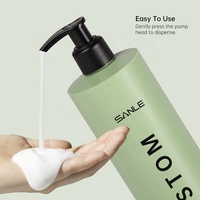 Bouteilles en plastique HDPE personnalisées avec logo, 120 ml, 500 ml, 8 oz, avec bouchon pompe, contenants vides pour lotion, shampoing, gel douche, huile bronzante