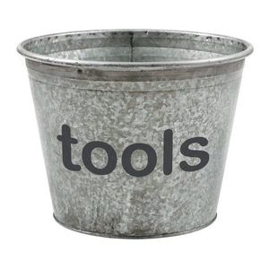 Unique Metal Moss <b>Oval</b> <b>Pot</b> Set Basket For Home Garden Decorative Use Floor Planter In Galvanized Metal - Product Image 3