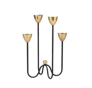 Grand bougeoir porte-bougie conique élégant pour mariage église Halloween salle à manger décor à la maison Unique bougie pot - Product Image 1